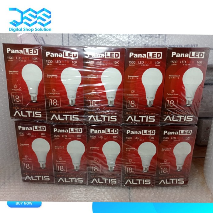 Jual Lampu Led Murah Bohlam Led Panaled Altis Cahaya Putih Pcs