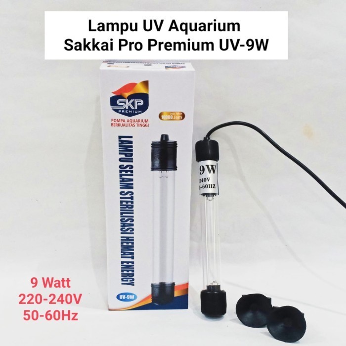 Jual Lampu Uv Sterilisasi Aquarium Sakkai Pro Premium Skp Uv 5w 7w 9w