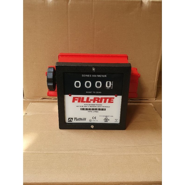 Jual Fill rite 1.5 inch 4 digit series 900 DN40 mm Flow meter Fill rite ...