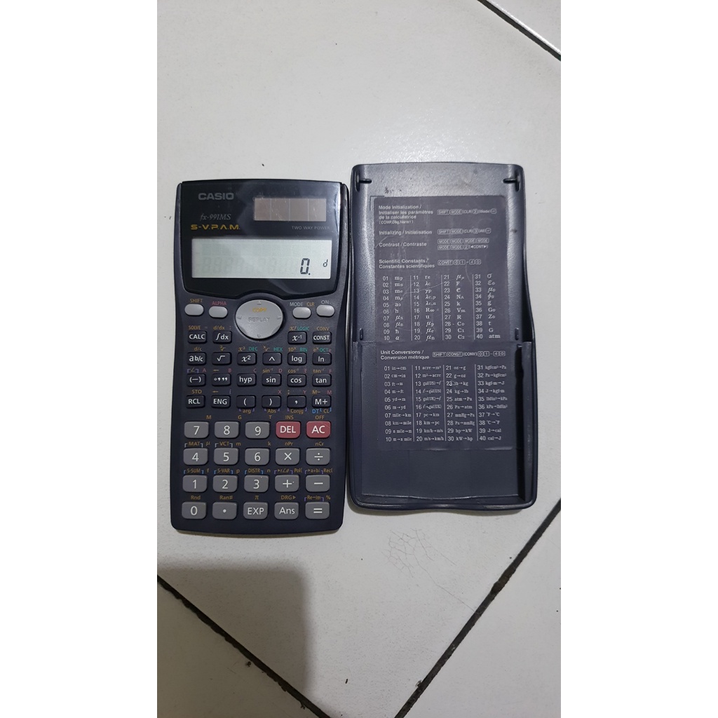 Jual Casio Fx 991 Ex Kalkulator Ilmiah Scientific Calculator 991ex