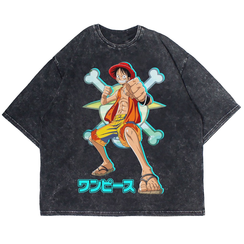 Jual Patternmerch One Piece The Pirates King Mugiwara Luffy Oversize