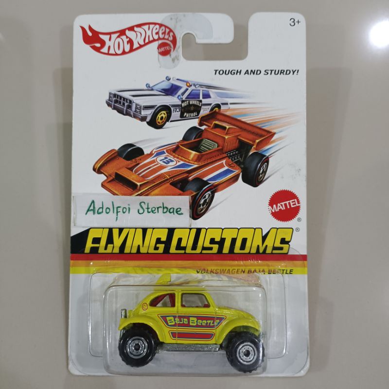 Hot Wheels VW Baja Beetle Thrill Racers Jungle 2011 - La Coccinelle Baroudeuse (Short Card)