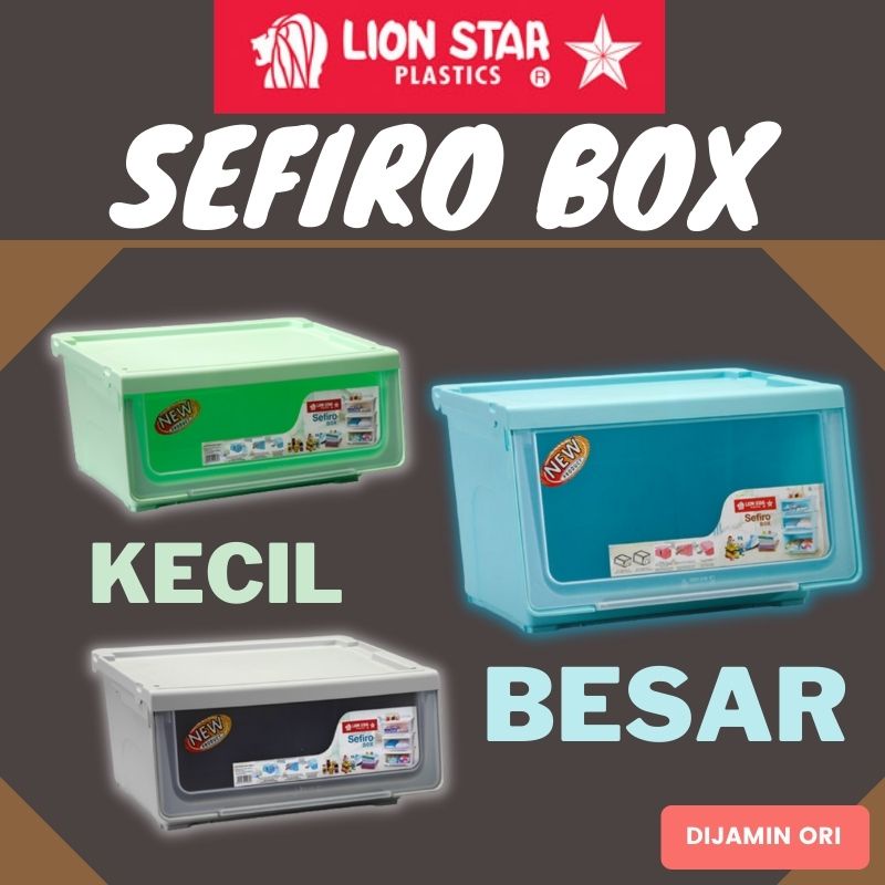 Jual Lion Star Sefiro Box Small Container Box Plastik Kotak