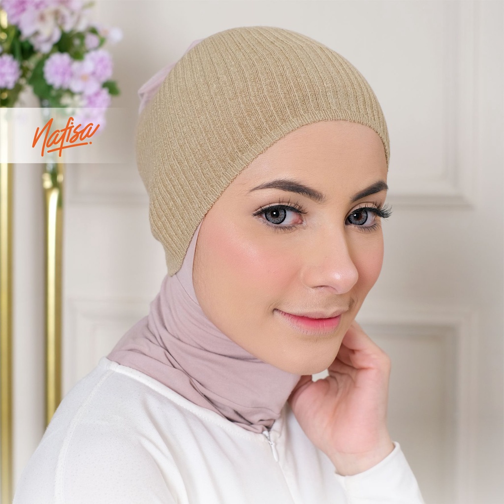 Jual Ciput Umi | Inner Rajut 1 Warna Anti Pusing | Ciput Jilbab Instan ...