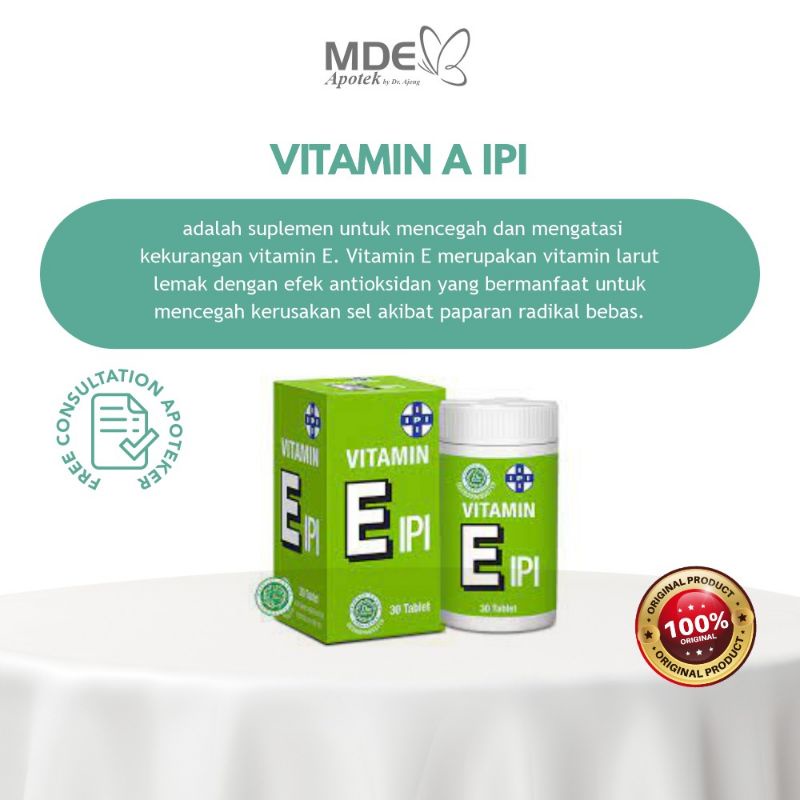 Jual Vitamin E Ipi | Shopee Indonesia