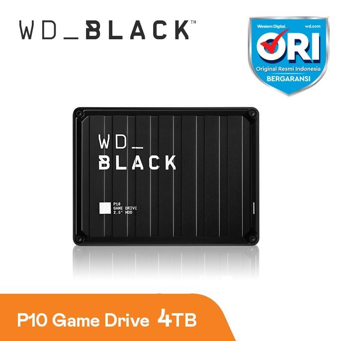 Jual Promo Wd Black P10 4Tb Game Drive - Hardisk Eksternal Gaming ...