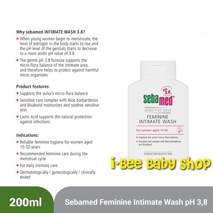 Jual Sebamed Feminine Intimate Wash 200Ml Shopee Indonesia