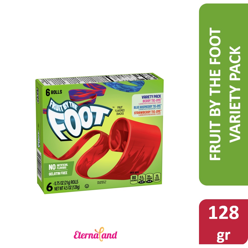 Jual Fruit By The Foot Candy Variety Pack permen roll aneka rasa