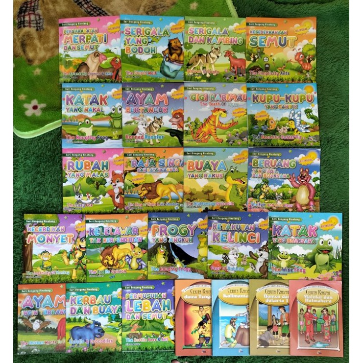 Jual ORIGINAL BUKU CERITA ANAK SERI DONGENG BINATANG PERSAHABATAN ...