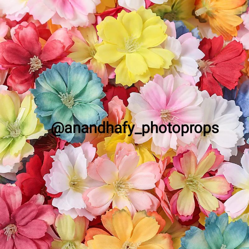 Jual BUNGA ESTER ARTIFICIAL BUNGA DAISY BUNGA KRISAN CRISAN BAHAN CRAFT ...