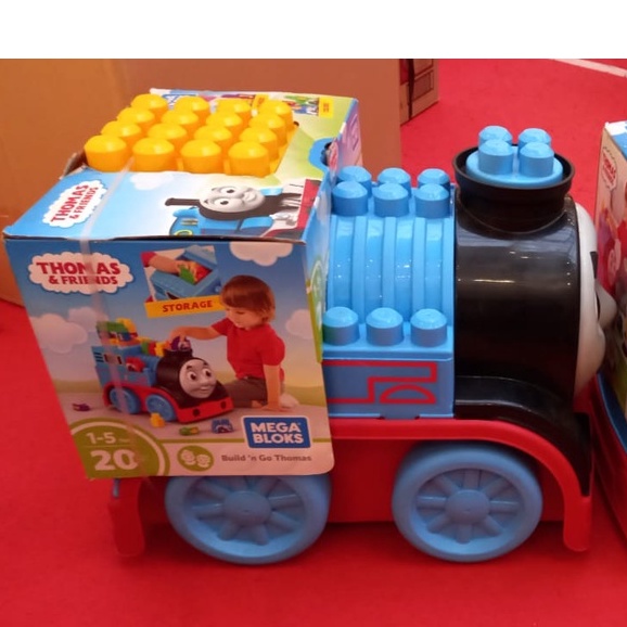 Mega bloks thomas & friends build & go store thomas