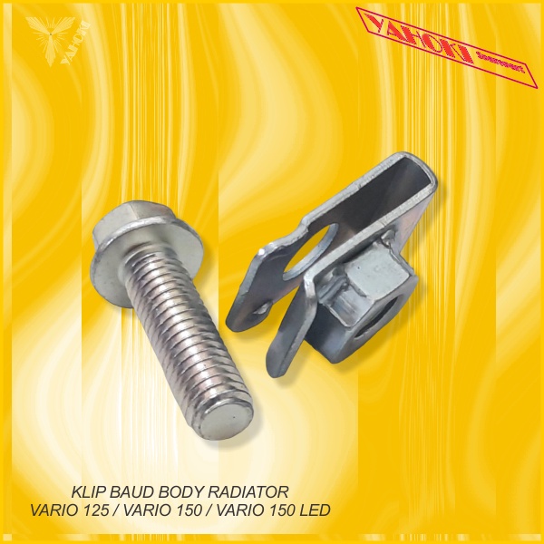 Jual Klip Baud Body Radiator Vario 125 / Vario 150 / Vario 150 Led ...
