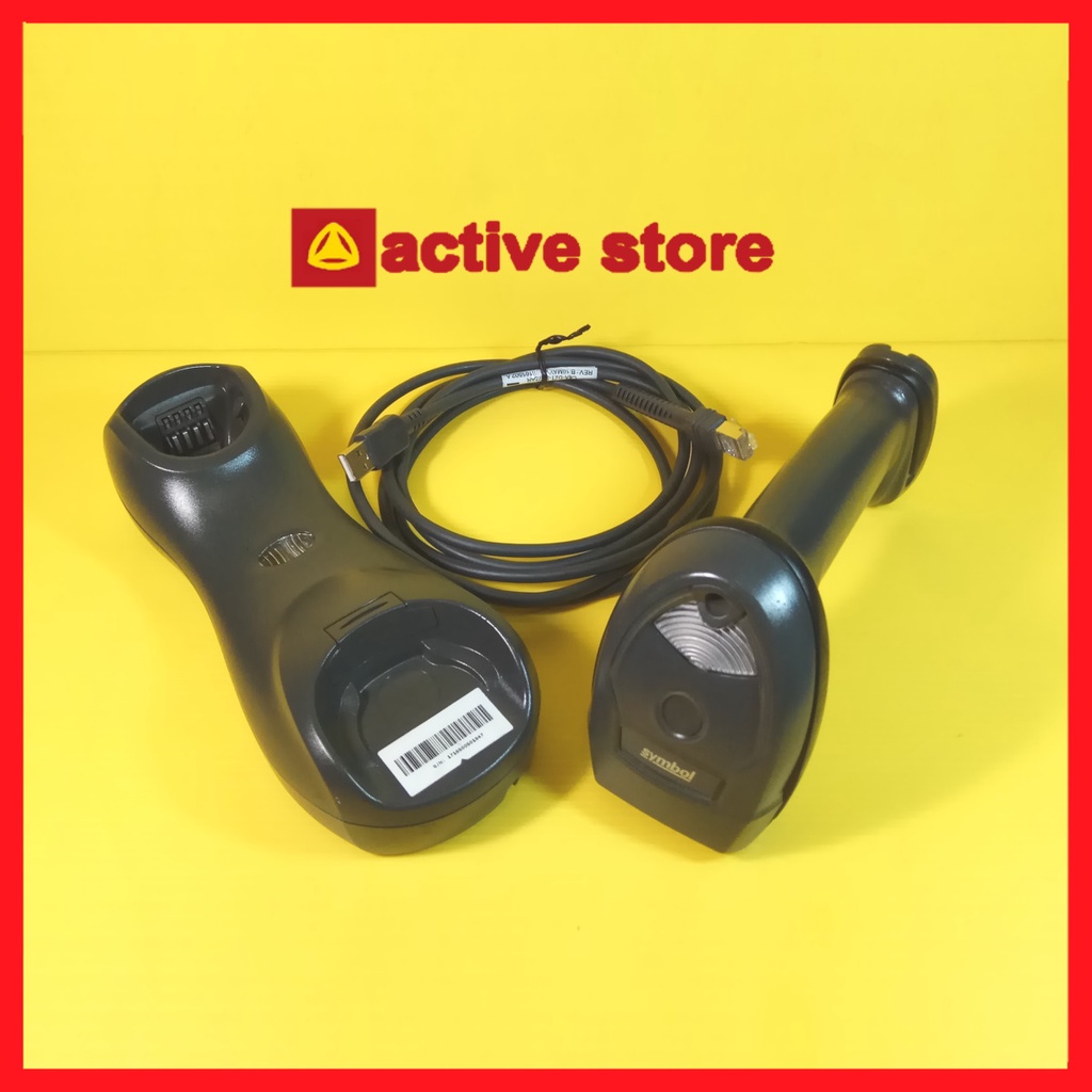 Jual Barcode Scanner Wireless Bluetooth Motorola Symbol Linear Imager ...