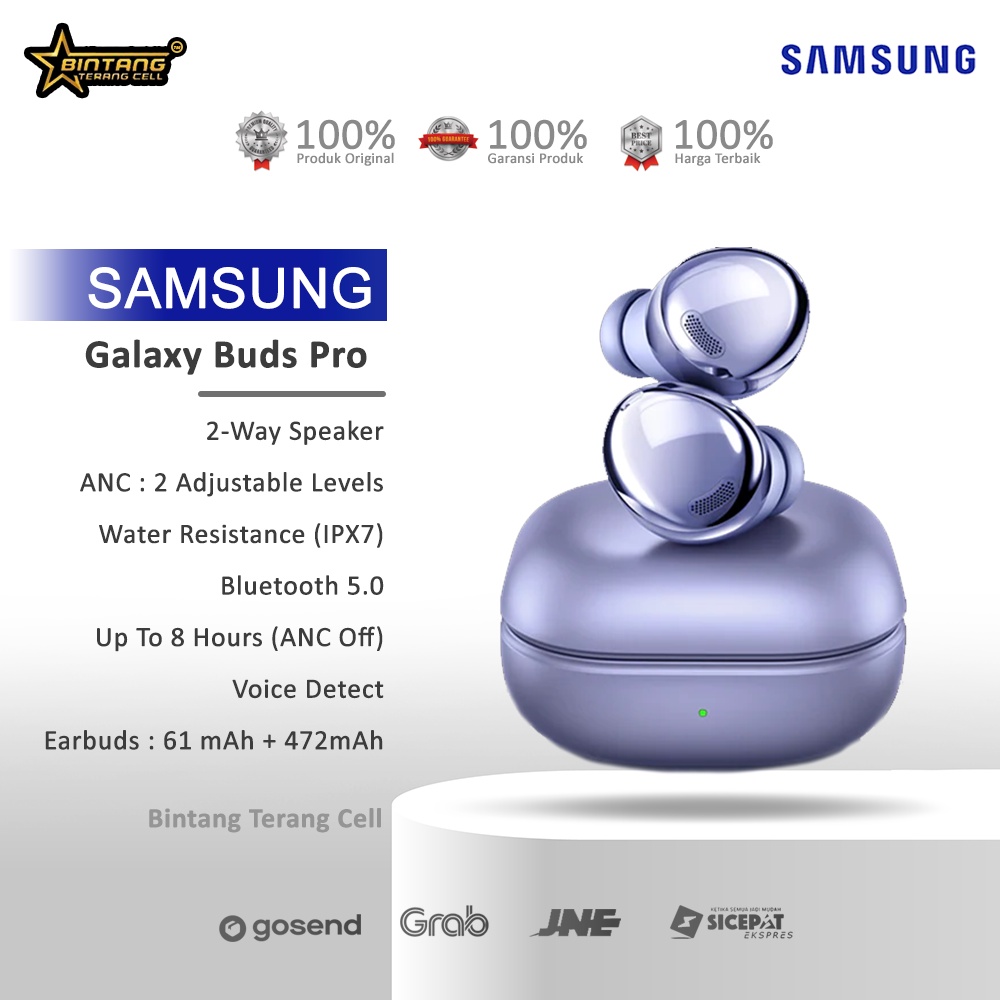 Jual SAMSUNG GALAXY BUDS PRO GARANSI RESMI | Shopee Indonesia