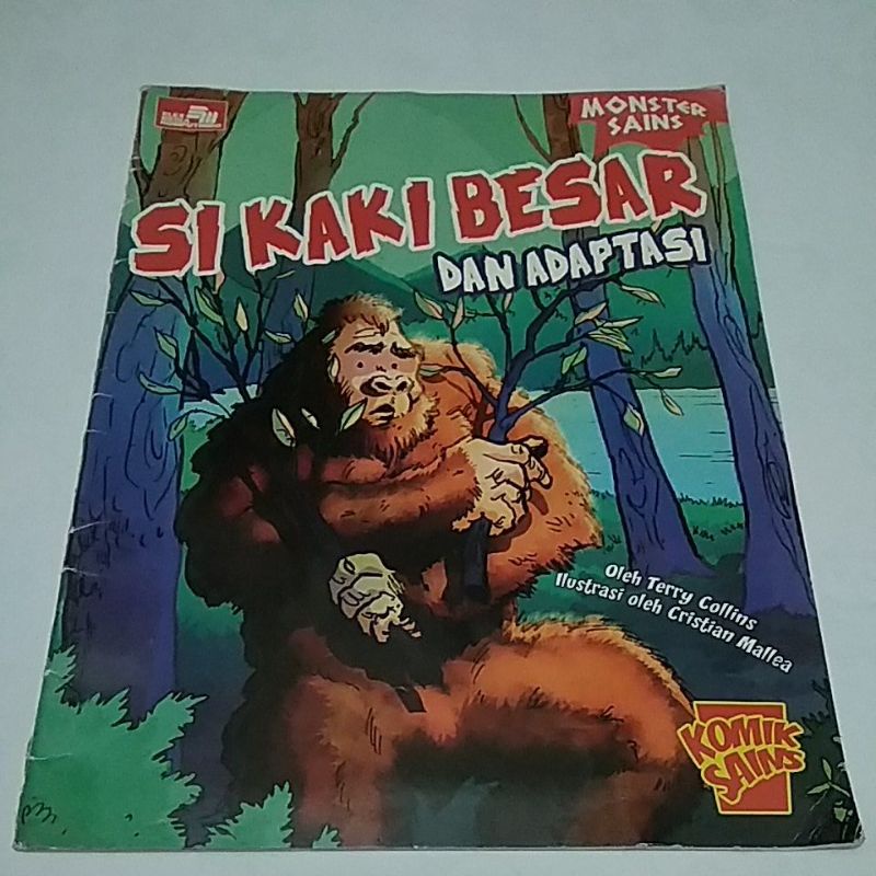 Jual Komik Sains - Si kaki besar dan Adaptasi | Shopee Indonesia