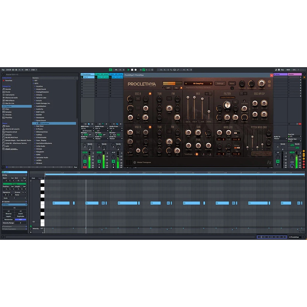Jual Dymai Sound Proclethya v1 VST Plugin software synthesizer with ...