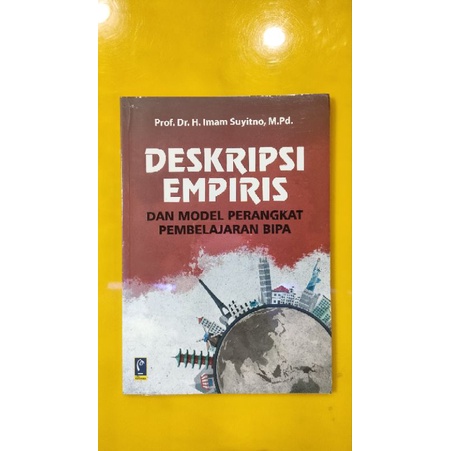 Jual deskripsi empiris dan model perangkat pembelajaran bipa prof dr h ...