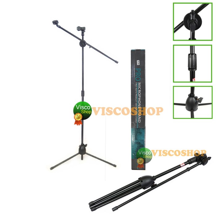Jual Stand Mic Lantai Boom Floor Mic Stand V Series Shopee Indonesia