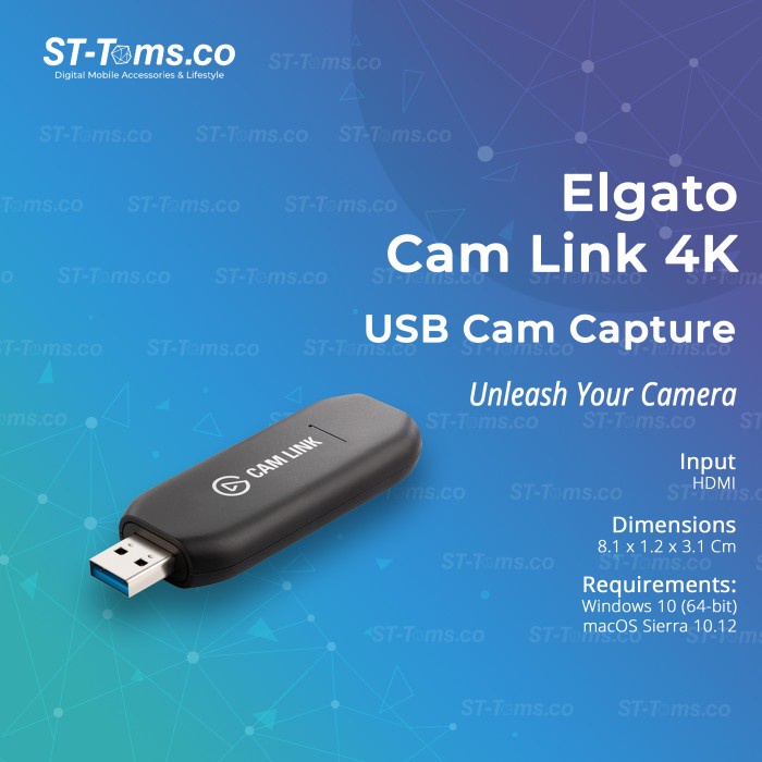 Jual ELGATO CAM LINK 4K / CAMLINK 4K HDMI CAPTURE Shopee Indonesia