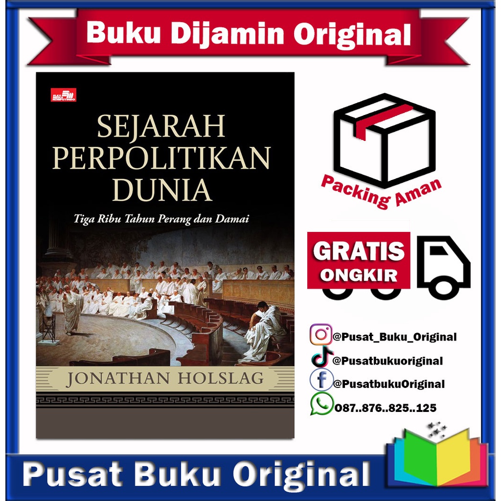 Jual Buku, Sejarah Perpolitikan Dunia - Tiga Ribu Tahun Perang dan ...