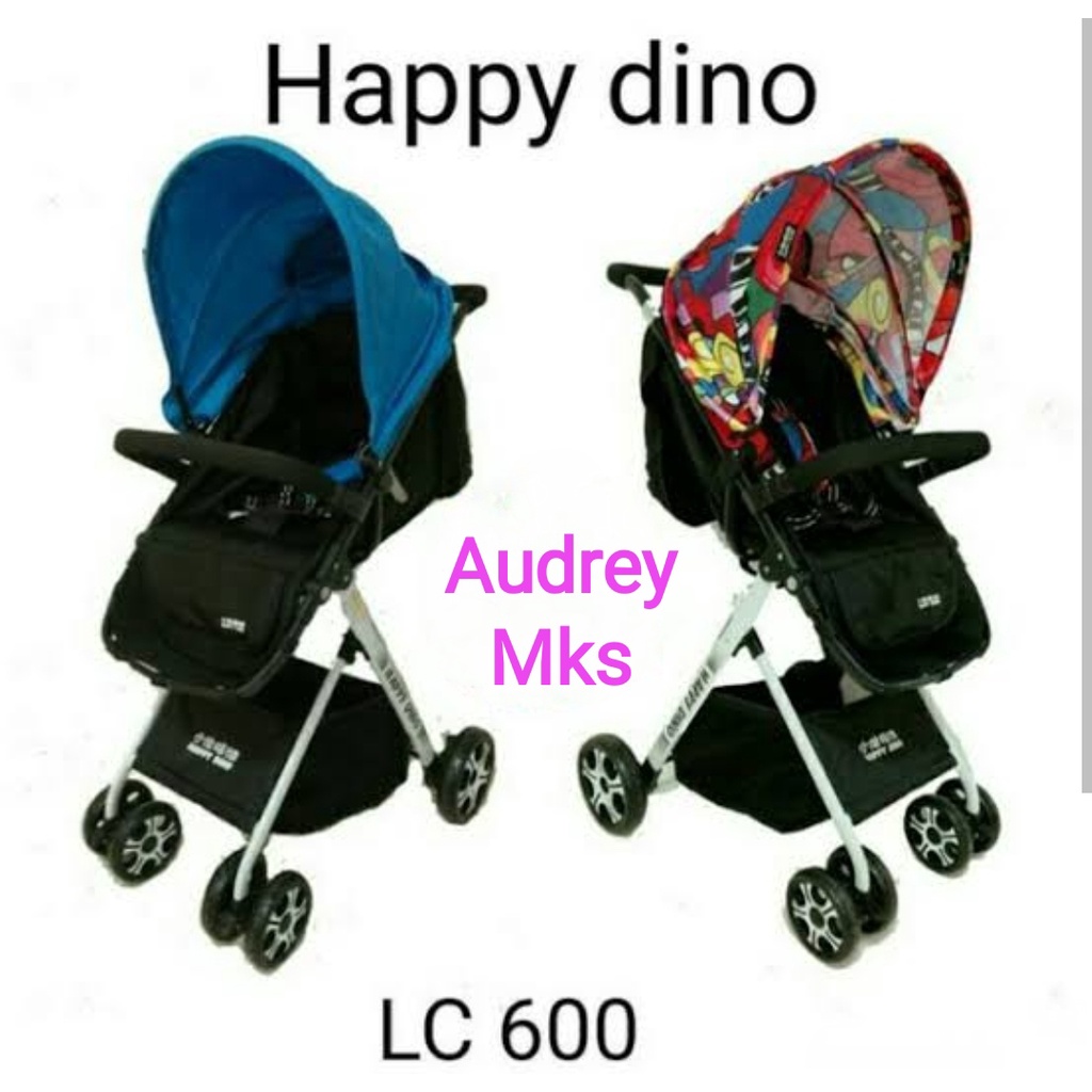 Jual Happy Dino Stroller LC 600 Kereta Dorong Bayi Shopee Indonesia