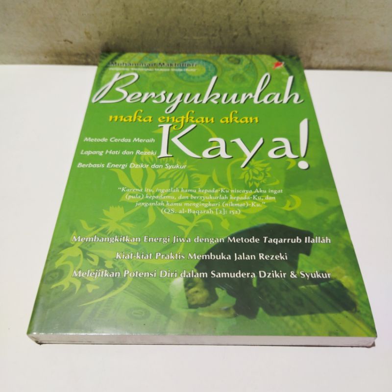 Jual Buku Obral Super Murah Buku Bersyukurlah Maka Engkau Akan Kaya