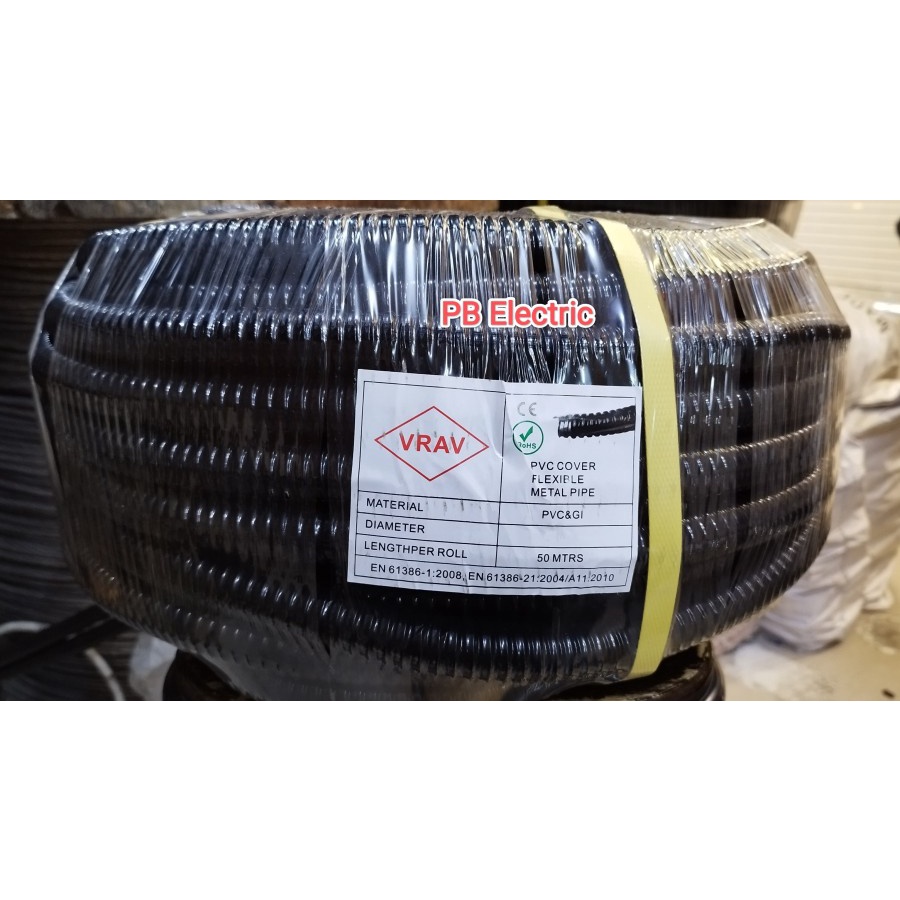 Jual Flexible Metal Conduit 1 inch / Flexible Conduit 1 Inch (50 Meter ...