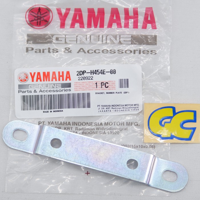 Jual Dudukan Plat Nomor / Bracket Plat Nomor Yamaha NMax Original