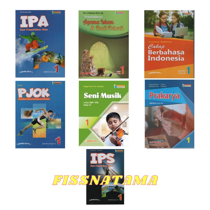 Jual Buku Kurikulum Merdeka Kelas Vii Untuk Smp Mts Penerbit Yudhistira