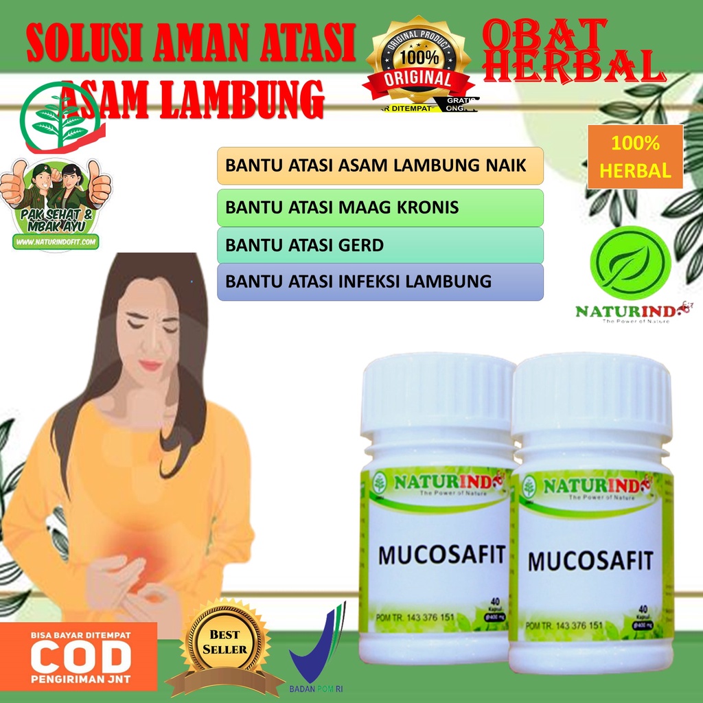 Jual Obat Herbal Untuk Membantu Atasi Asam Lambung Naik Atasi Gerd ...