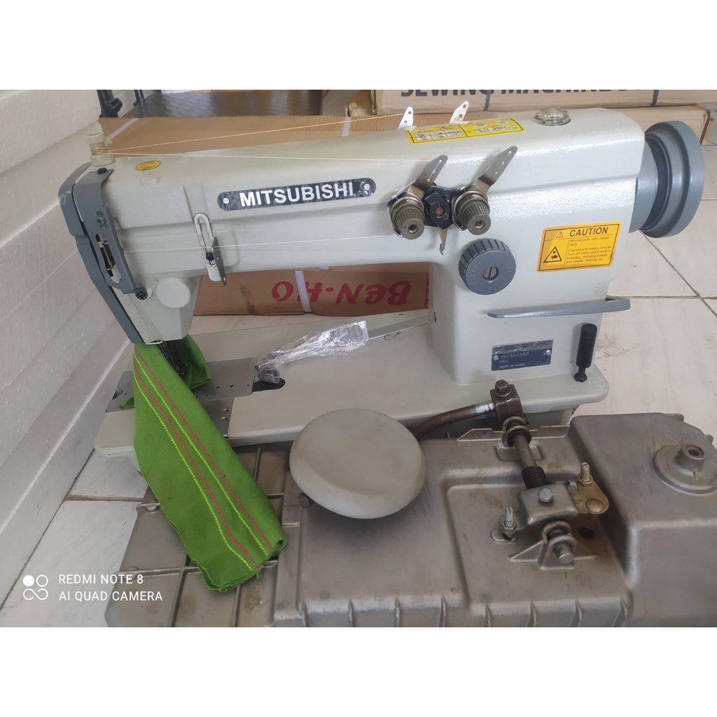 Jual MESIN JAHIT RANTAI / MH Jarum 2 Merk MITSUBISHI - BEKAS/SECOND ...