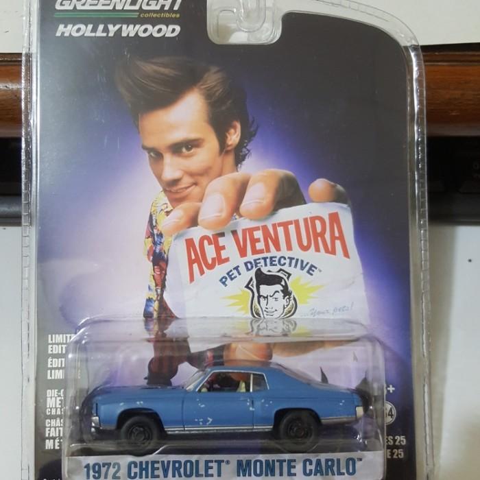 Jual GREENLIGHT ACE VENTURA 1972 CHEVROLET MONTE CARLO Shopee Indonesia