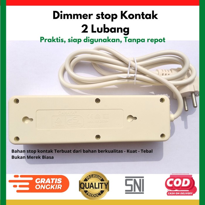 Jual Dimer 2000 - Dimmer Pengatur Kecepatan Rpm Gerinda - Kabel 1,5 ...