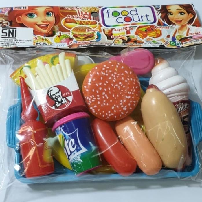 Jual PRODUK- MAINAN KULINER NUSANTARA KS67 JUNK FOOD MAINAN MASAK ...