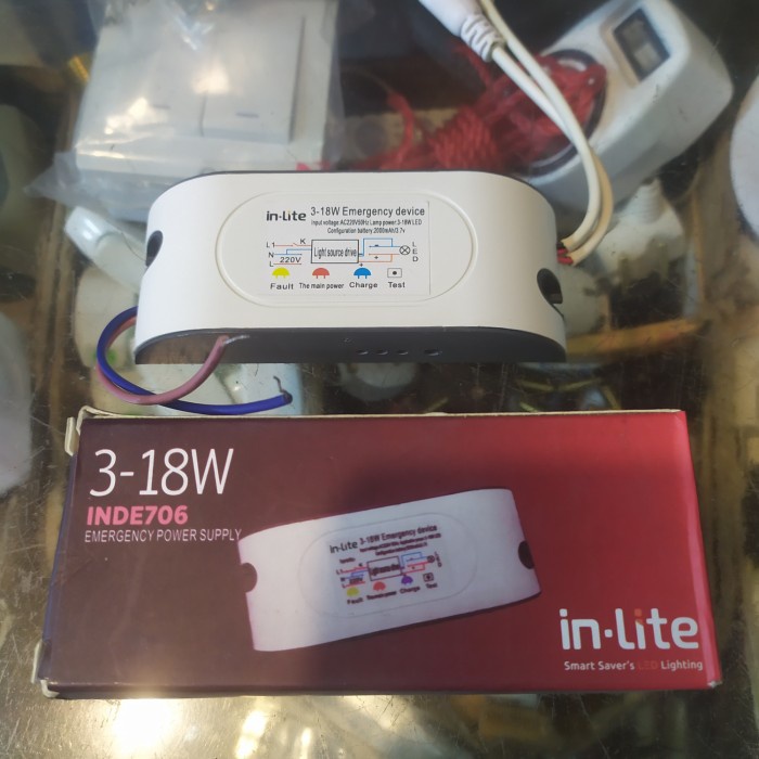 Jual Lampu Emergency Led Driver Inlite 3W-18W Downlight Panel | Shopee ...