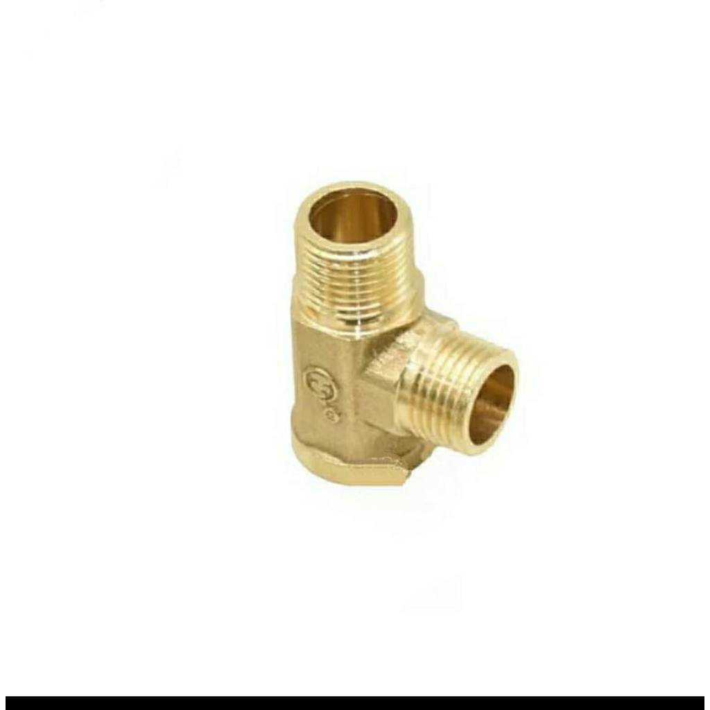 Jual Nepel T Stainless 304 1/2inch TS12/K06 nepel T kran T kuningan ...