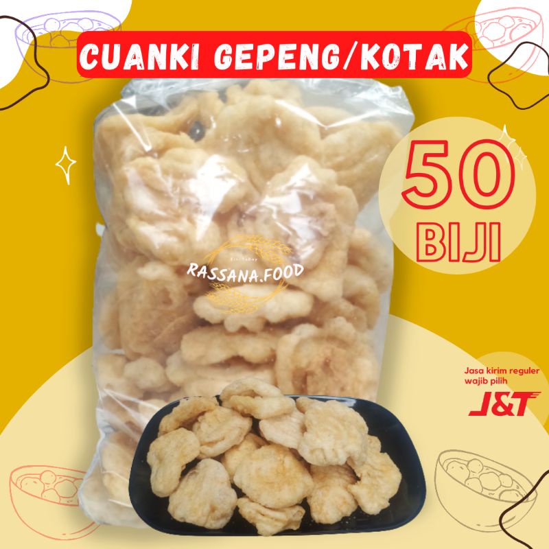 Jual Cuanki Gepeng Premium Cuanki Tahu Gepeng Geprek Shopee Indonesia