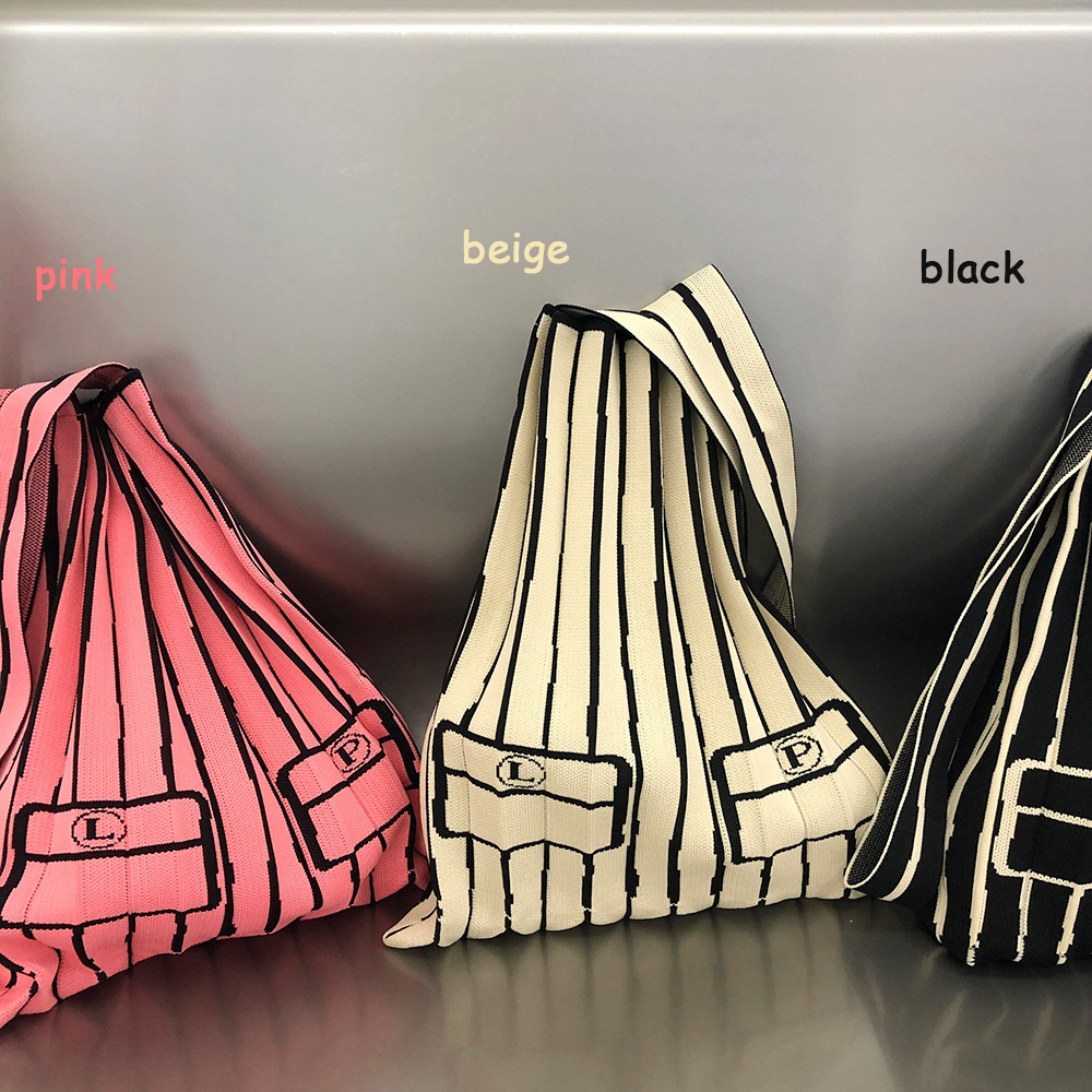 Jual LP KNIT BAG | TAS RAJUT / TOTE BAG / TAS KEKINIAN / KOREAN TOTEBAG