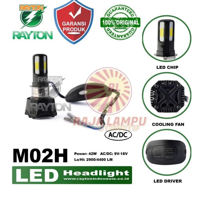 Jual Lampu Motor Rtd 4 Sisi Led M02H Lampu Rtd Original Rtd Led Ori ...