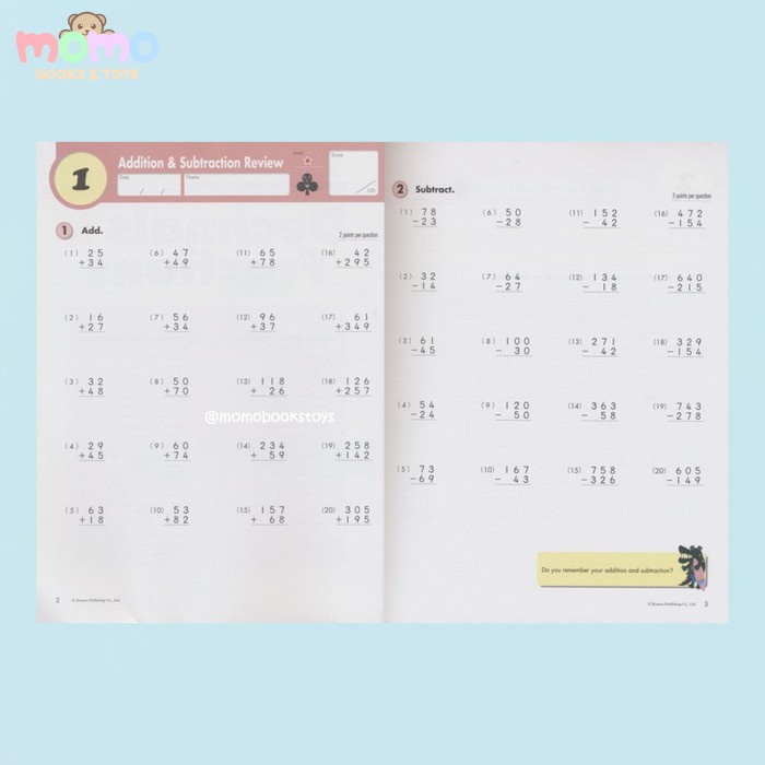 Jual KUMON MATH WORKBOOK GRADE 1 2 3 4 BUKU MATEMATIKA BERHITUNG ANAK ...