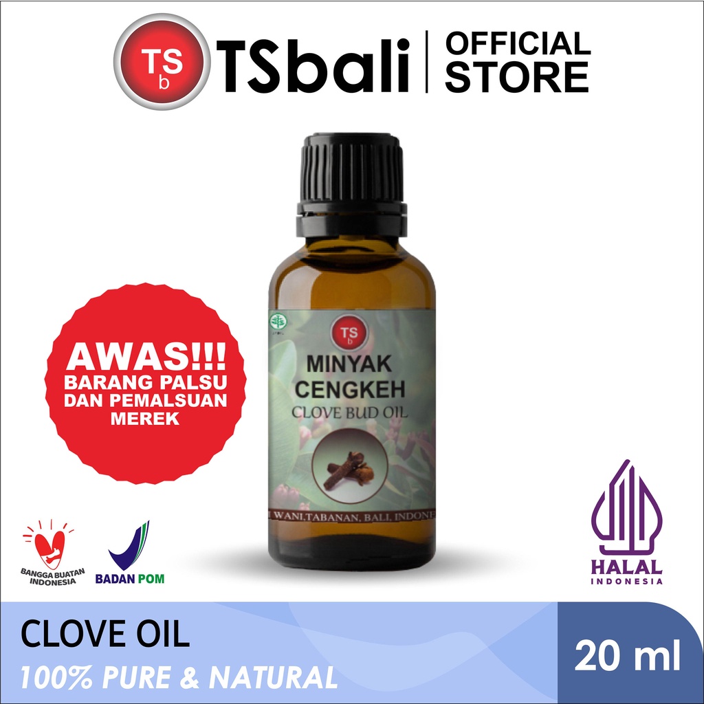 Jual TSb - Minyak Cengkeh / Clove Oil - Essential Oil - 100% Pure ...