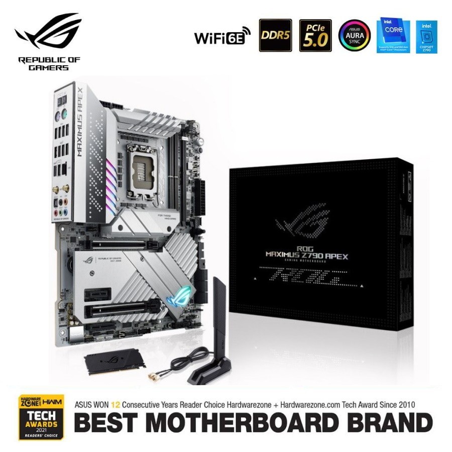 Jual ASUS ROG MAXIMUS Z790 APEX | Intel Z790 LGA 1700 DDR5 ATX | Shopee ...