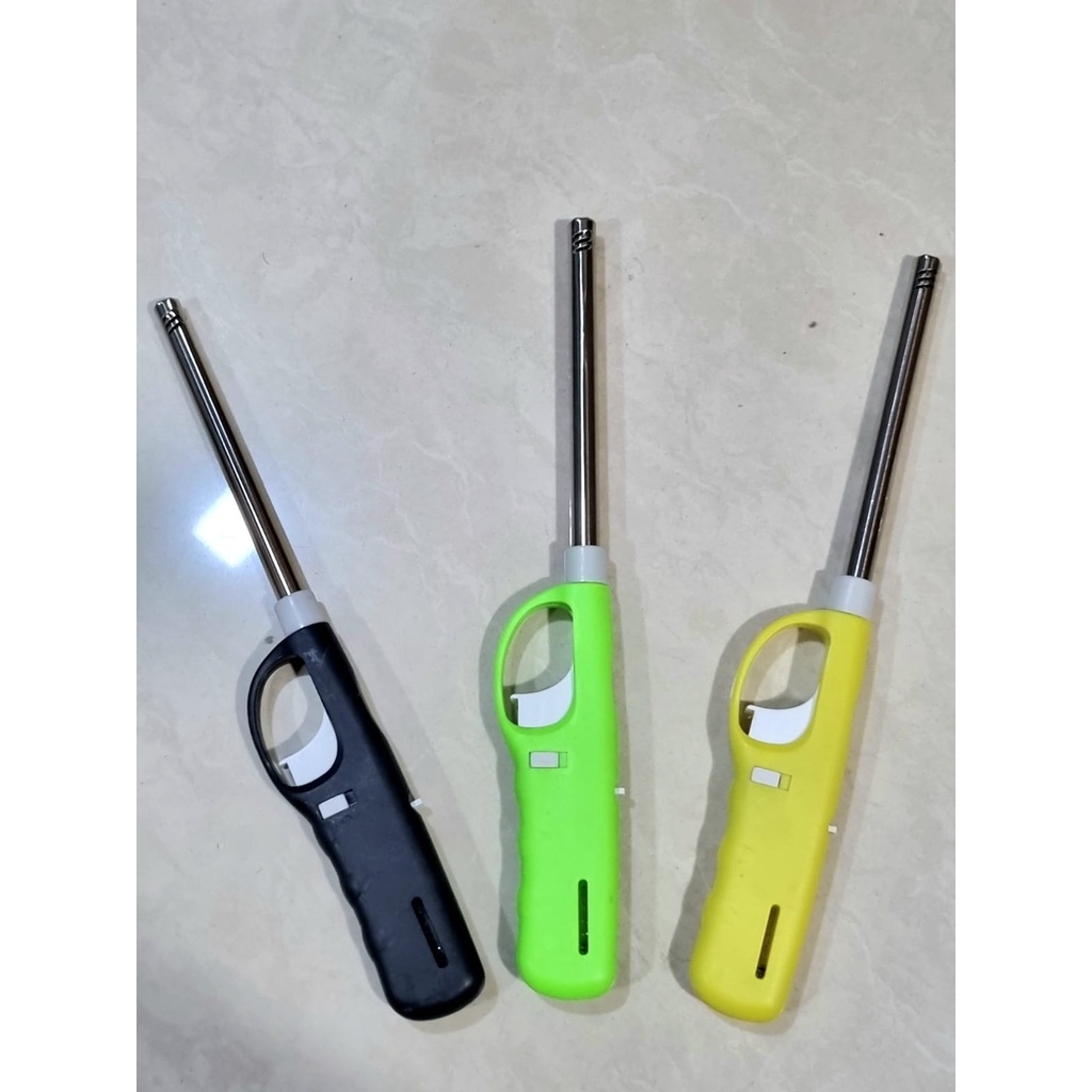 Jual Korek PLASTIK Api Kompor Lighter Pemantik Gas stove tembak ...