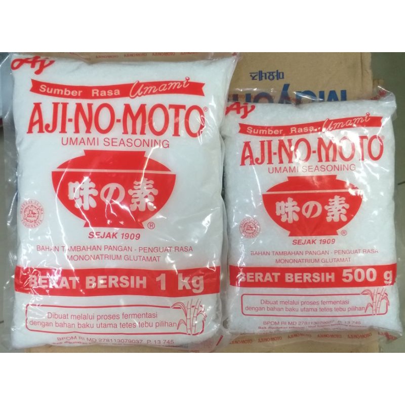 Jual KZ - ajinomoto 1kg & 500g | Shopee Indonesia
