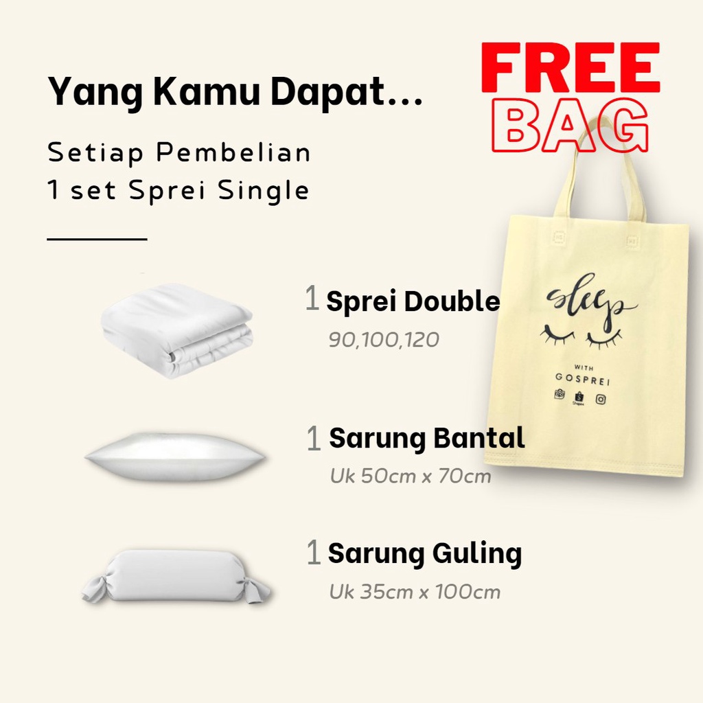 Jual GOSPREI SPREI POLOS PASTEL / MINIMALIST KOREAN STYLE Single Double ...