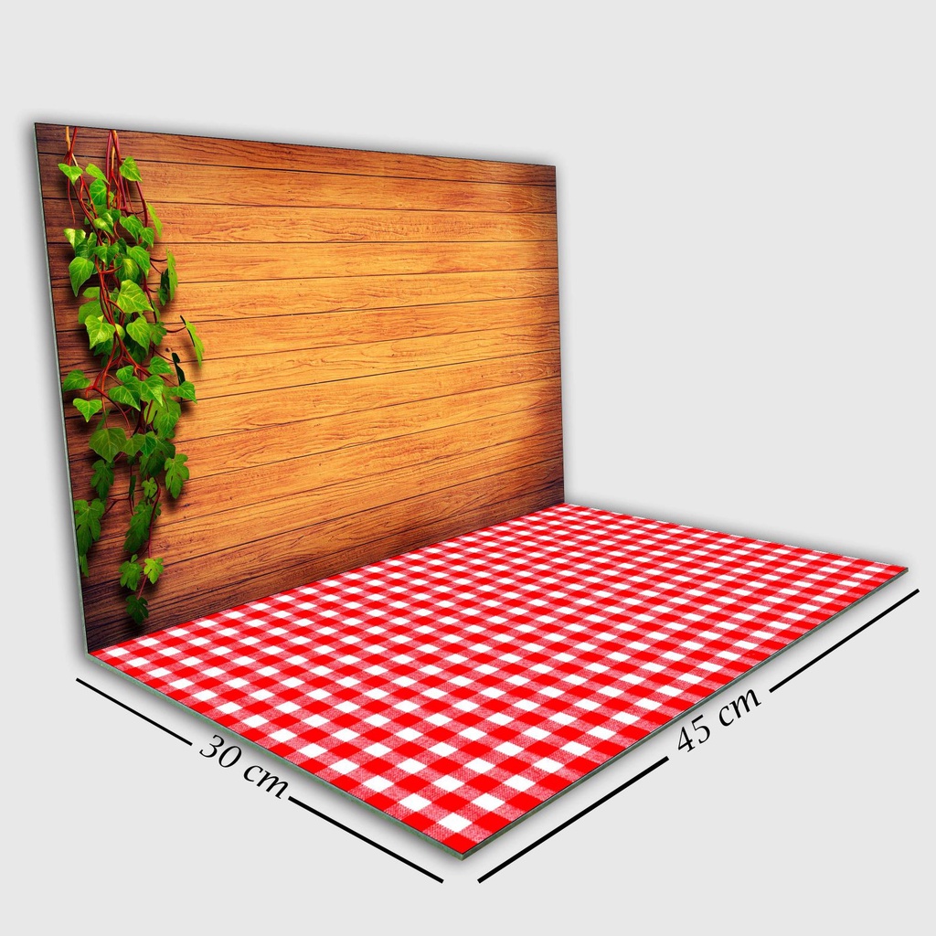 Jual Alas Foto Lipat MDF 30x45 Background Foto Produk Kayu Daun Anggur ...