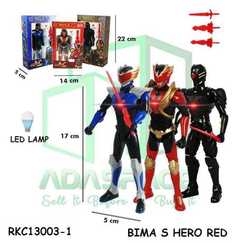 Jual Kamen Rider Garuda Bima X S Kesatria Ksatria Satria Mainan Mainan ...