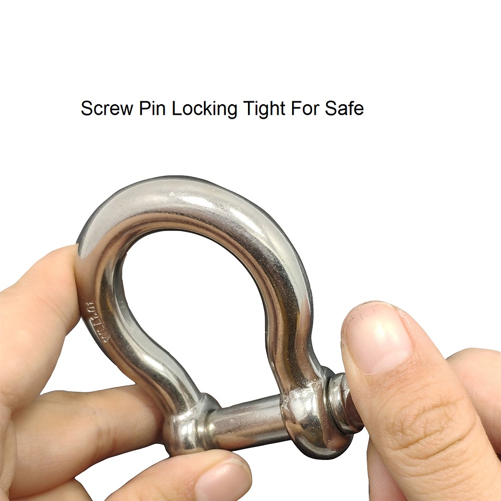 Jual 5pcs M4 Pin Sekrup Busur Shackle Stainless 304 Shackle Bow Klem ...