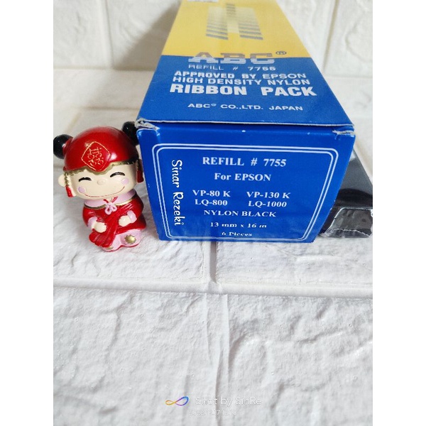 Jual 1buah!! 7755/Ribbon pack ABC 7755/pita printer epson/pita printer ...