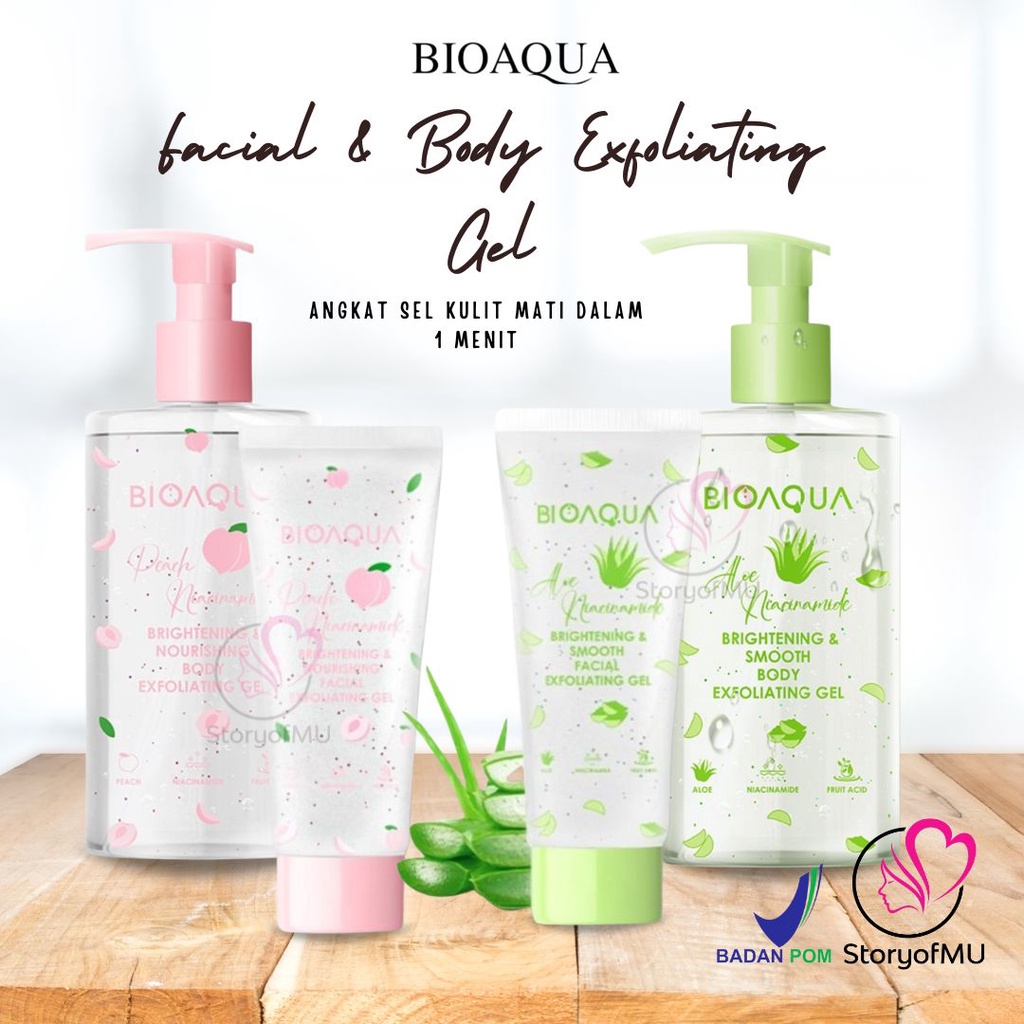 Jual [BPOM] BIOAQUA Niacinamide Brightening & Smooth Nourishing